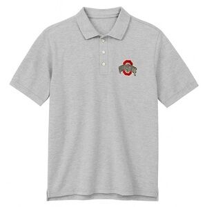 Ohio State Slazenger Gray Polo Shirt